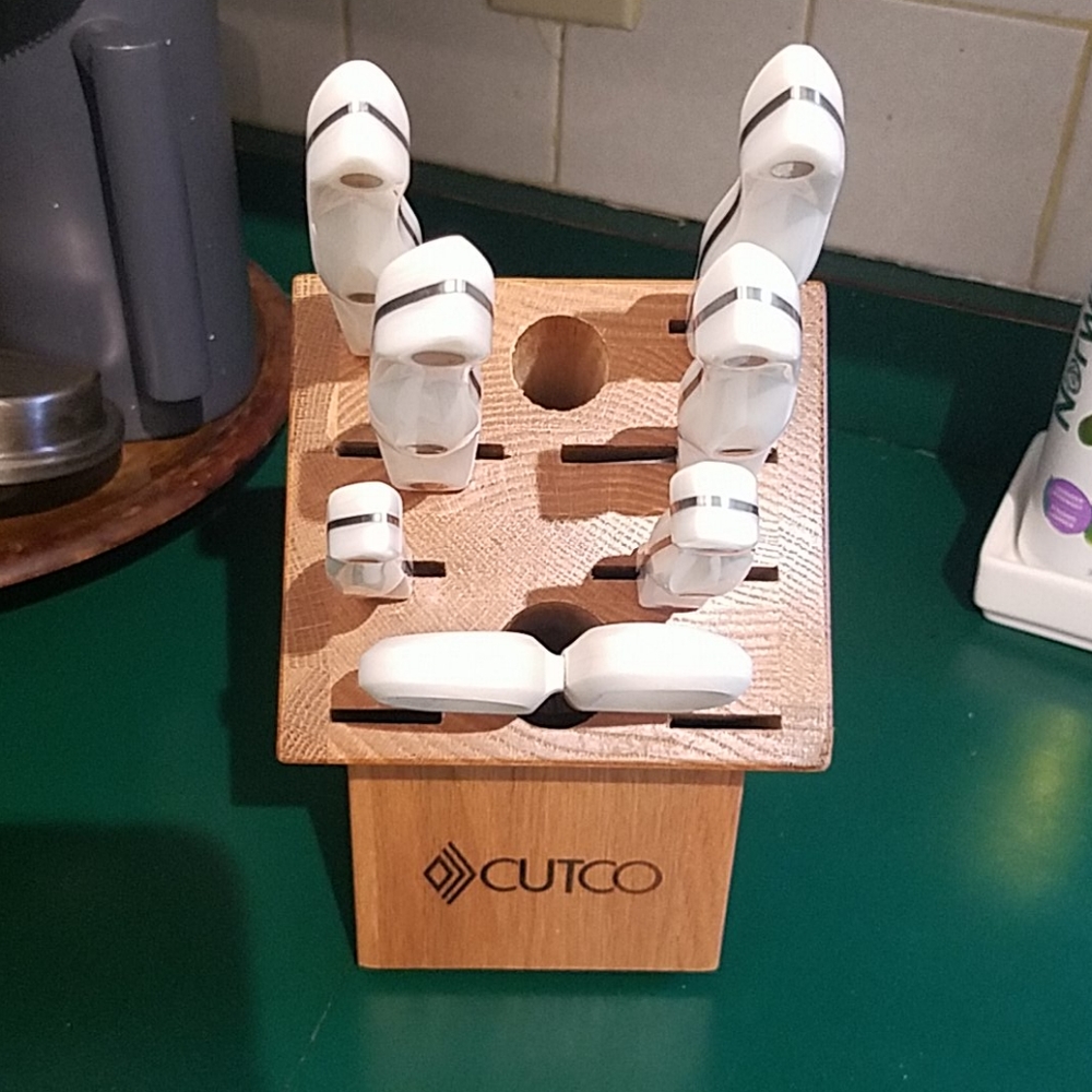 Cutco Knife Block Set Retail $920